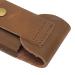 Premium Cowhide Shaving Bag - Portable Safety Razor Cover & Leather Case for Travel | Classic Shaver Accessories - Buy Online on SooperMarket.com
