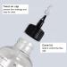 SDOOT Hair Dye Applicator Bottles - 2 Pack, 16.9oz with Twist Cap & Scale, Clear - Buy Online on SooperMarket.com