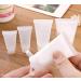 Buy 100ml Transparent Refillable Plastic Cosmetics Bottles - Portable Hinged Lid Travel Containers for Makeup Shampoo & Facial Cleansing - Buy Online on SooperMarket.com