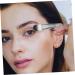 Buy 2 Sets of Metal Handle Makeup Brushes for Women | Eye Shadow Brow & Loose Powder Brush Perfect for Flawless Eye Makeup & Blush Application | High-Quality Artificial Fiber - Buy Online on SooperMarket.com