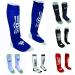 Twister Muay Thai, Boxing, Kickboxing,Karate, Taekwondo, MMA Elastic Cloth Shin & Instep Padded Guards, Shin in Steps, Shin Guards, Different Sizes (Pair) BLUE/WHITE Large/X-Large
