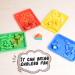 10 Pack Multicolor Plastic Art Trays - 14 x 10 Inch - for Arts and Crafts DIY Projects - Buy Online on SooperMarket.com
