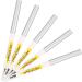 Baluue 10 Pcs White Lying Silkworm Pen White Eye Shadow Cream Eyeshadow Women Cosmetics White Eyeliner Abs - Buy Online on SooperMarket.com