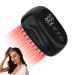 Laser Comb Hair Growth Device Medical Grade Lasers FDA Cleared Hair Loss Treatment for Men and Women with Thinning Hair Rechargeable Hair Growth Product Black