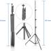 Adjustable Photography Backdrop Support System | HYJ-INC 10ft x 8.5ft Kit with Carry Bag - Buy Online on SooperMarket.com