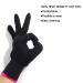 Lessmon Professional Heat Resistant Glove for Hair Styling - Curling Iron and Wand Heat Blocking - Left and Right Hand - Pink Edge Black - Buy Online on SooperMarket.com