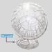 Hamster Inc Hamster ball 7 (18cm) Running exercise ball for Hamsters and Mice Light blue - Buy Online on SooperMarket.com