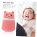 Minkissy 9-Piece Baby Powder Puff Kit and Storage Dispenser Set - Pink Sponge Puffs for Travel and Home Use - Buy Online on SooperMarket.com