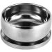 FILFEEL Shaving Bowl with Lid - Silver Metal Men s Wet Shaving Soap Mug | Premium Facial Care Tool for Smooth Shaving - Buy Online on SooperMarket.com