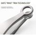 Dajidafu Nose Hair Trimming Tweezers Stainless Steel Nasal Hair Trimmer Grooming Scissor Eyebrow Trimmers Cleaning Tools - Buy Online on SooperMarket.com