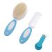 Healeved 3pcs Wool Brush Baby Hair Brush Infant Grooming Kit Newborn Shower Hair Brush Hair Clipper Cleaner Wool Brush Set Bath Wool Brush Baby Bath Brushes Baby Shower Cleaning Scrubbers