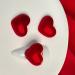 Love New Year Nail Crystal Heart Nail Art Plush Heart Nail Art Decoration Nail Supplies For Girl Crystal Heart Nail Art Love Nail Plush Heart Nail Art Decor 2 large matte hearts