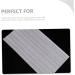 Angoily 100 Sheets Pearl Cotton Highlighter Hair Dye Bubble Suit Hair Bleach Hair Color Supply Hair Tinting Strips Barber Supply Hair Paper Wraps Tools Mesh White Care Glossy Paper Foam 30x10cmx2pcs Whitex2pcs - Buy Online on SooperMarket.com