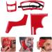 Beard Shaping Tool Kit Neckline Shaving Template Guide Set for Men Hair Styling Red beard trimmer template guide - Buy Online on SooperMarket.com