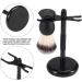 Shaving Brush Stand - Zinc Alloy Holder for Moustache & Razor | Stable & Balanced Black - Buy Online on SooperMarket.com