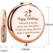 BNQL 21st Birthday Gifts Mirror - Happy 21 Birthday Pocket Makeup Mirror (Rose Gold) - Buy Online on SooperMarket.com