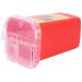 Osaladi Storage Container for Barber - Razor Shell Case & Shaving Blade Disposal - Compact Red Automatic Trash Can - Buy Online on SooperMarket.com