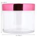 Beauticom 2 oz./ 60 Grams/ 60 ML Thick Wall Round Clear Plastic LEAK-PROOF Jars Container with ROSE GOLD Lids for Cosmetic  Lip Balm  Creams  Lotions  Liquids (12 Jars  Rose Gold) 12 Jars Rose Gold - Buy Online on SooperMarket.com