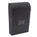AuldHome Enamelware Lint Holder Bin (Black) Modern Farmhouse Laundry Room Decor