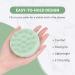 Sndyi Scalp Massager Shampoo Brush - Dandruff Removal & Hair Growth - Silicone Scrubber for Shower - Green - Buy Online on SooperMarket.com