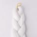 6 Packs Eunice Jumbo Braiding Hair Extensions - Colorful Synthetic Kanekalon for Crochet Box Braids - 165g/pcs 104cm (White) - International Shipping Available - Buy Online on SooperMarket.com