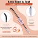 Individual Lash Extension Kit 100pcs 10-16mm 0.07 D-MIX Curl False Eyelash Clusters Women Lash Bond and Seal Glue Curved Tweezer for Lash Application Removal Beginner Practice Lash DIY Tool Set - Buy Online on SooperMarket.com