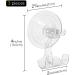 Linkida 3 Series Pack Razor Holder for Shower - Suction Wall Mount for Venus Platinum Fusion 5 Proshield ProGlide & MACH 3 Classic - Ideal Bathroom Organizer - Buy Online on SooperMarket.com
