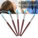 5pcs Dental Silicone Pen Set - Wooden Handle Blue Head Modeling Tools for Tooth & Manicure - International Shipping Available - Buy Online on SooperMarket.com