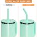 IFORYONLIFE 5 Pack Silicone Press in Straw for Stanley 40oz Tumbler Accessories Replacement Straw Bite Valve for Stanley Cup - Buy Online on SooperMarket.com