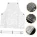 BELLIFFY Barber Apron Hair Apron Stylist Apron Hair Cutting Apron Clear Aprons for Hair Stylist Apron for Hair Stylist Salon Aprons for Hair Stylist Hairdresser Apron Adjustable Apron - Buy Online on SooperMarket.com