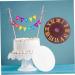STOBOK 1pc Clock Mold Clocks Silicone Molds Resin Crafts Resin Epoxy Mold Craft Accessories Large Candle As Shown 15.5X15.5CM - Buy Online on SooperMarket.com