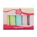 Funcakes Fondant MultiPack Pastel colors: easy to use smooth flexible soft and flexible perfect for decorating cakes halal kosher and gluten -free.5 colors 5 x 100 g Pastel Colors