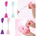 Double-Ended Silicone Face Mask Brush Face Applicator Brush For Facial Clean Brush Pore Cleaner Brush Cosmetic Beauty To Blue - Buy Online on SooperMarket.com