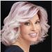 BGHJUE Pink Curly Lace Front Wig - Pre Plucked Human Hair for Black Women | Brazilian Remy Quality - Buy Online on SooperMarket.com