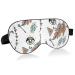 Haskirky Light Blocking Eye Mask Breathable and Adjustable Adult Men and Women Travel on Business Trips Yoga Meditation Light Smooth Comfortable Eye Mask Office Deep Sleep Goodies Vintage Bohemian