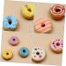Uonlytech 20 Pcs Donut Decoration Blush Decor Bling Decor Lovely Ornament Child Accessories Earth Tones - Buy Online on SooperMarket.com
