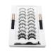 Magnetic Eyelashes And Eyeliner Kit Reusable Magnetic Lashes With Eyeliner And Tweezers 3D Natural Look False Eyelashes Magnetic Eyelash Kit Natural Look Magnetic Eyelash Kit With Applicator Tool