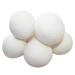 Wool Dryer Balls XL Size Reusable Natural Fabric Softener for Laundry 100% Organic Wool Baby Safe Replaces Dryer Sheets Reduces Clothing Wrinkles Anti Static Cling. (Pack of 6)