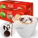 6x Hot chocolate bombs with marshmallow and 6x Peppermint Christmas Candy Canes- Kids Hot Chocolate Gift Set - Hot chocolate station - Xmas Eve Box Fillers for Kids Teens Toddlers Adult Stocking Gifts Chocolate 12 Piece Set - Buy Online on SooperMarket.com