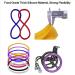 Wheelchair Push Rim Covers 24 inch/22 inch Wheelchair Push Rim Covers Non-Slip Wear-Resistant Hand Push Cover Silicone Snare Push Ring Protective Cover(B 22 inch) 22 inch B - Buy Online on SooperMarket.com