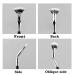 Dolly Mascara Fan Brush Set - Angled Fan Shaped Eyelash Brushes for Perfect Lashes (5PCS) - Buy Online on SooperMarket.com