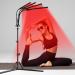 Shyineyou Red Light Lamp 180LEDs 660&850 Infrared Light Lamp with Stand(15"-60") Deep Red Light Lamp for Home/Office Use