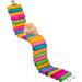 NAUZE Hamster Ladder Hamster Toys Hamster Entertainment Facilities Wooden Pet Ladder Ladder for Small Pet (Multicolor) Colour - Buy Online on SooperMarket.com