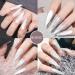 MIZHSE 10ml Universal Cat Eye Gel Nail Polish Silver Soak Off UV/LED Gel Smoothie Wide Nail Polish Gel Magnetic Gel Nail Polish with Magnet BSKMY005 - Buy Online on SooperMarket.com