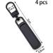 Buy 4 Pieces Black Zipper Spare Parts Zipper Sliders Pull Tabs & Clips for Bags Tents Luggage & Backpacks - Buy Online on SooperMarket.com