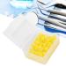 100 Non-Toxic Silicone Dental Color Code Rings - Yellow Orthodontic Instrument Bands for Easy Identification - Buy Online on SooperMarket.com