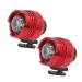 2 Pack Croc Headlamp Headlights - Funny Red Shoe Accessories & Decorations | Perfect Gift for Crocs Lovers - Buy Online on SooperMarket.com