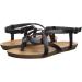 Blowfish Malibu Women's Granola-b Flat Sandal Medium 5.5 UK Black Dyecut - Buy Online on SooperMarket.com