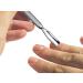 Stainless Steel Cuticle Pusher & Cutter Set - Nail Polish Remover, Gel Polish Peeler & Scraper - Manicure/Pedicure Tool Kit for Fingernail/Toenail Care - Buy Online on SooperMarket.com