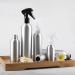 Zeoabsy 4-Pack 100ml Empty Aluminum Spray Bottles with White Atomizers | Ideal for Cosmetics Plants Cleaning & Hairdressers + Bonus Funnel - Perfect for Home & Garden - Buy Online on SooperMarket.com
